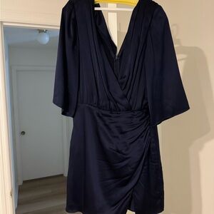 Amanda Uprichard navy blue dress- size small